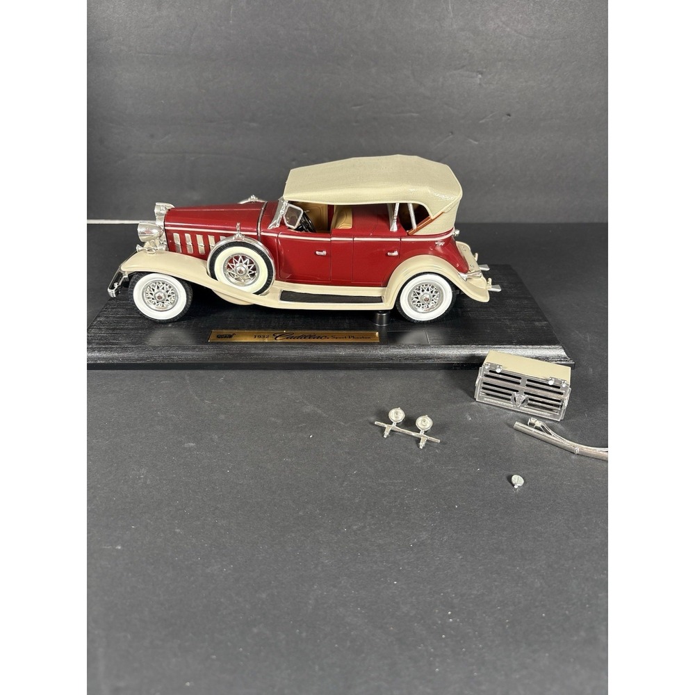 Anson 1932 Cadillac Sport Phaeton Diecast Model Car Parts Repair Missing Pieces